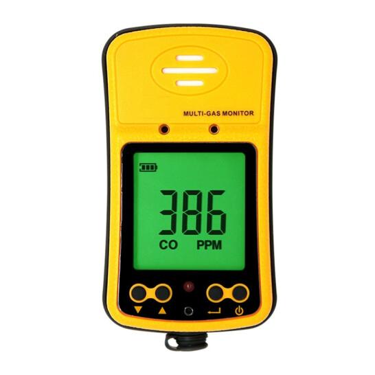 Two In One Gas Detector Hydrogen Sulfide H2S Gas Detector Toxic And Harmful Combustible Gas Detector