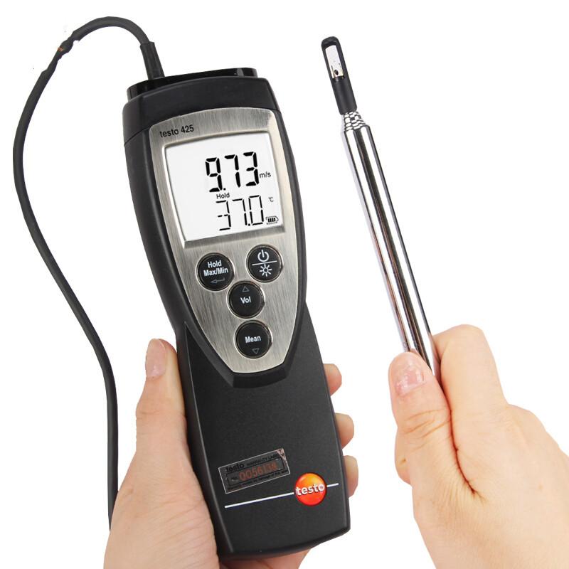 Thermal Anemometer Hot Wire Anemometer High Precision Industrial Air Volume And Temperature Tester (wind Speed Range 0.01 ~ 20 m / S)