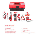 UNI-T Air Conditioning Maintenance Tool Set Air Conditioning Repair Group Set Multi-functional Set Toolbox KIT-A01