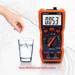 RICHMETERS NCV Digital Multimeter 600V AC/DC Voltage Meter 6000 Counts Auto Ranging Flash Back Light Large Screen