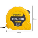 Deli 20 Pieces Metric Steel Measuring Tape 10m/33ftx25mm DL9010Y