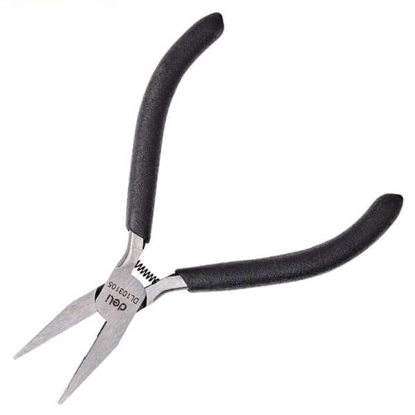 Deli 50 Pieces Mini Flat Nose Pliers 125mm DL103105