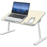 IBAMA Portable Laptop Stand Table Height And Angle Adjustable Desk Folding Table For Writing In Bed, Sofa And Couch With Anti Slip Pad