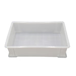 10 Pieces New Thickened Plastic Logistics Turnover Box Parts Box Classification Basket Toolbox Hardware Storage Box Storage Box 300 * 200 * 87mm White