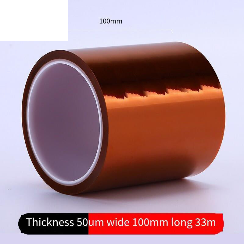 Heat Resistant Tape Electrical Insulated Tape Perfect For LED Light Strip Channel,Auto,Household, Battery 33m*10cm High Temperature Tape Heat Tape For Sublimation