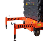 Electric Lifting Platform Car Mobile Lifting Car Scissors Electric Lift Small Aerial Work Maintenance Lifting Car Load 300 Kg