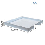 PP Tray Explosion Proof Cabinet Leakage Proof Hazardous Waste Tray Chemical Leakage Tray Cofferdam 12 / 22 Gal PP Tray