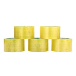 6 Pieces High Transparent Tape Sealing Tape 60mm * 60m Express Packaging Sealing Tape 5 Rolls