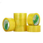 6 Pieces 45mm*60m High Transparent Tape Sealing Tape Express Packing Sealing Tape 6 Rolls