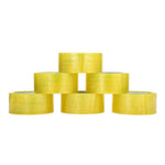 6 Pieces 45mm*60m High Transparent Tape Sealing Tape Express Packing Sealing Tape 6 Rolls