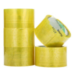 6 Pieces High Transparent Tape Sealing Tape 60mm * 60m Express Packaging Sealing Tape 5 Rolls