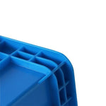 Thickened Turnover Box Rectangular Plastic Box Logistics Box Can Be Covered With Finishing Box Plastic Box , Outside 410 * 310 * 150 Blue