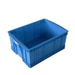 Thickened Turnover Box Rectangular Plastic Box Logistics Box Can Be Covered With Finishing Box Plastic Box  Box 520 * 380 * 230 Blue