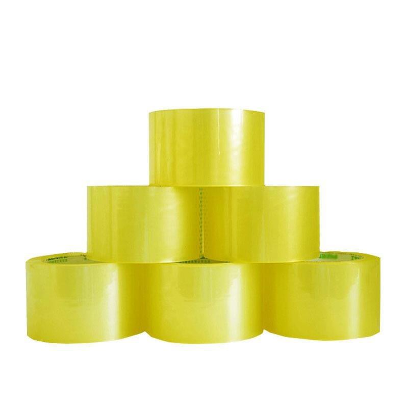 6 Pieces 45mm*60m High Transparent Tape Sealing Tape Express Packing Sealing Tape 6 Rolls