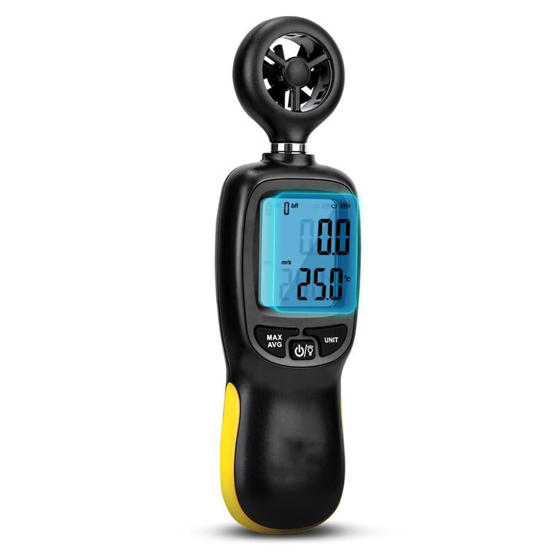 Anemometer Hand Held High Precision Digital Display Anemometer Impeller Anemometer Air Volume Tester Anemometer