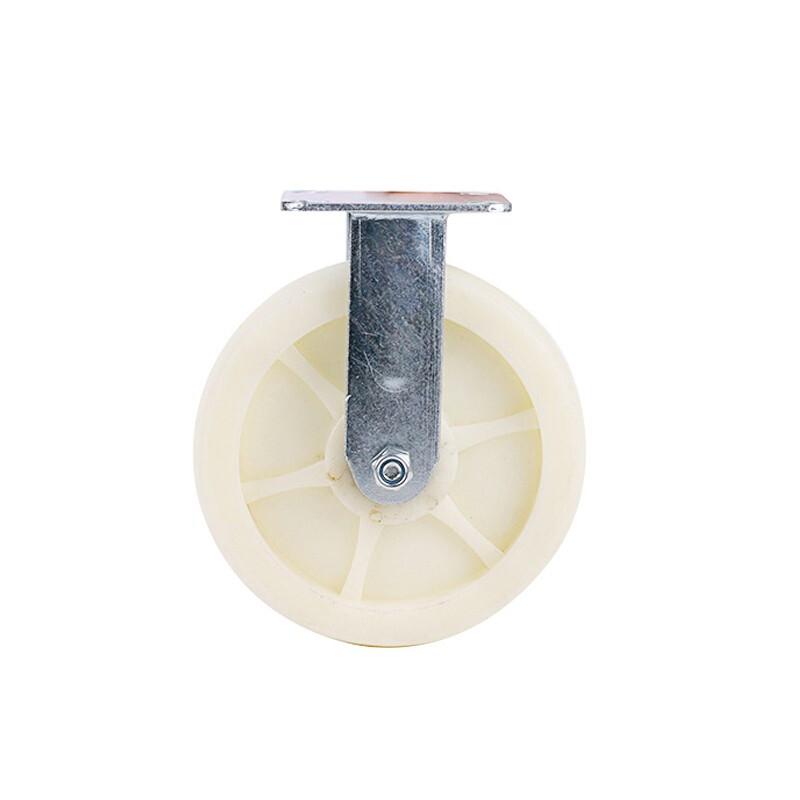 8 Inch Nylon Wheel Caster Cart Wheel Nylon Wheel Hand Push Wheel Thickened Wheel Heavy Directional Wheels