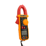 ECVV True RMS Digital Clamp Meter Multimeter Auto Range 600 AMP AC, AC/DC Voltage, Frequency, Capacitance, Resistance, NCV Test Megohmmeter, Data Hold