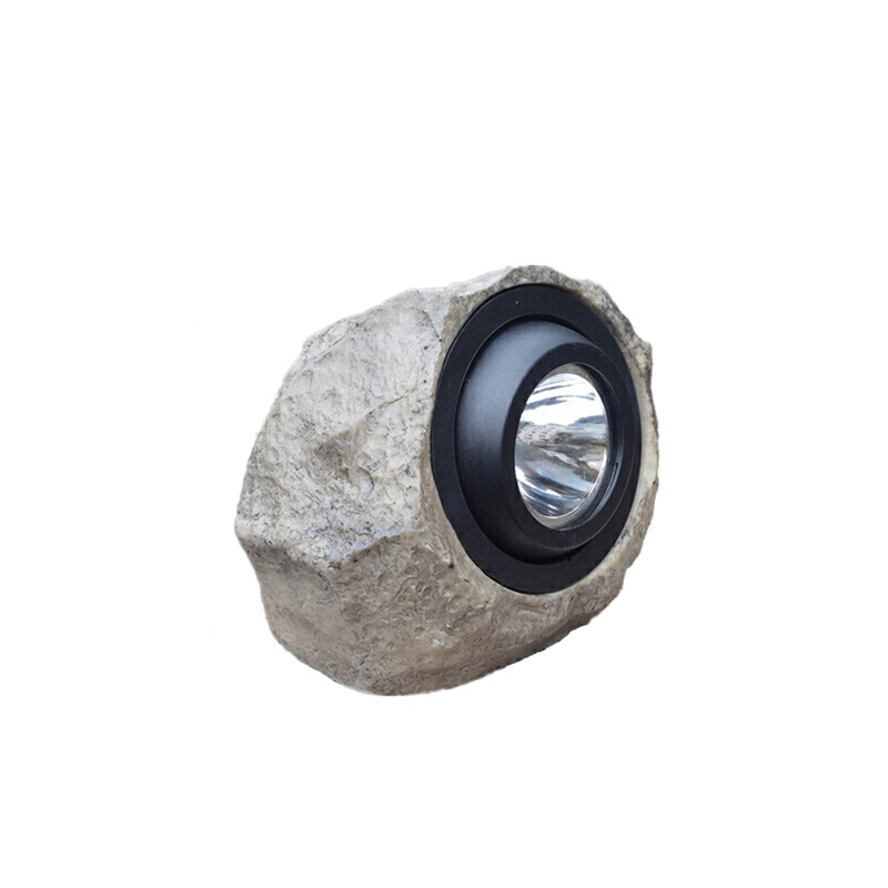 Solar Lamp Outdoor Courtyard Lamp Simulation Stone Lamp Outdoor Garden Lawn Decoration LED Waterproof Ground Lamp Headlamp