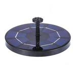 Large Diameter 20cm Solar Energy Outdoor Rockery Flowing Water Fish Pond Garden Landscape Fountain 2.5w